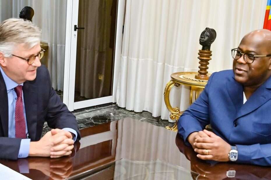 rencontre à kinshasa entre félix tshisekedi et le secrétaire général adjoint de l’onu, jean pierre lacroix