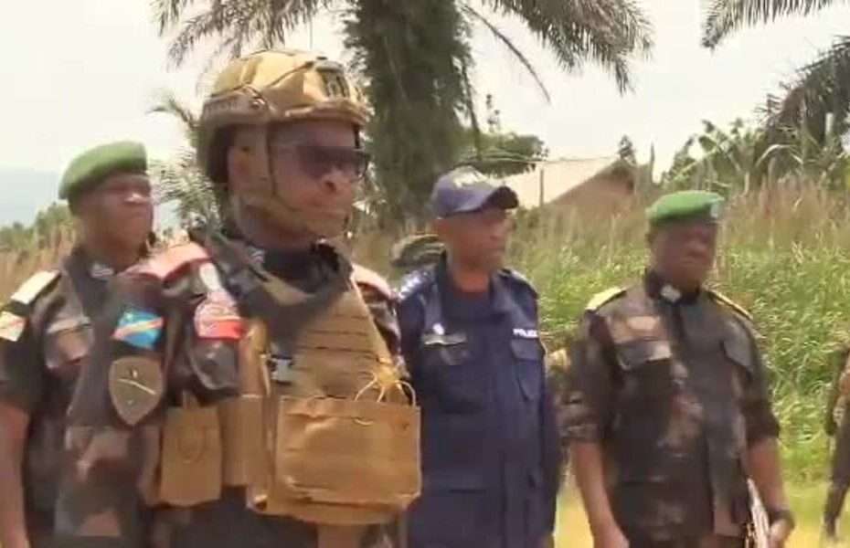 evariste somo, gouverneur militaire du nord kivu, à walikale. jeudi 27 février 2025 (1)