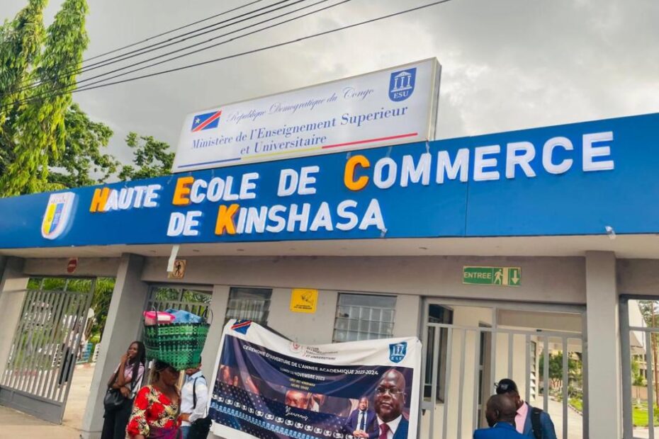 haute école de commerce kinshasa rdc 2