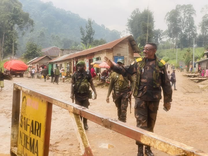 l’administrateur du territoire de lubero, le colonel alain kiwewa