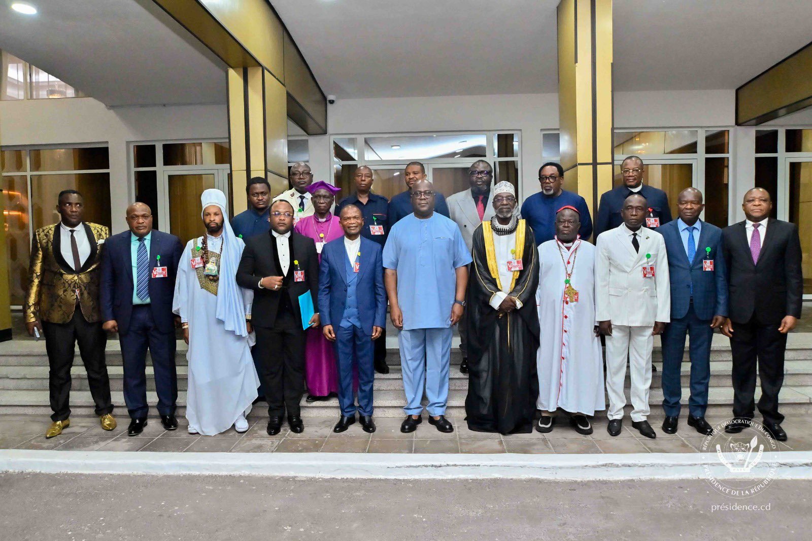 les conféssions religieuses recues par president tshisekedi, mardi 11 février 2025