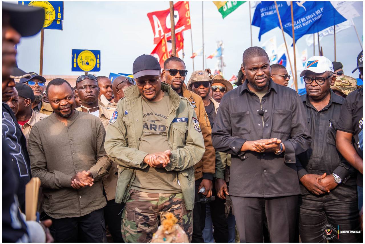 remise des vivres à la base de kitona, mardi 25 février 2025