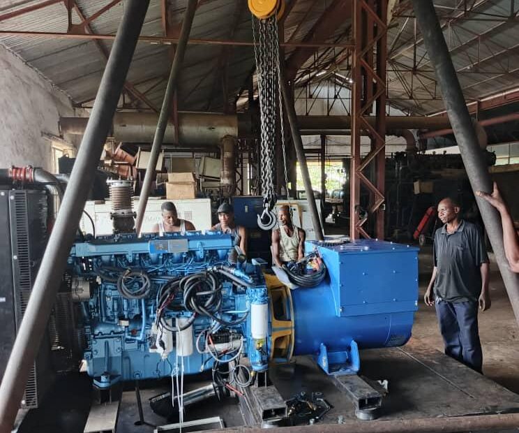 snel rdc, centrale boyera à mbandaka, crédit snel