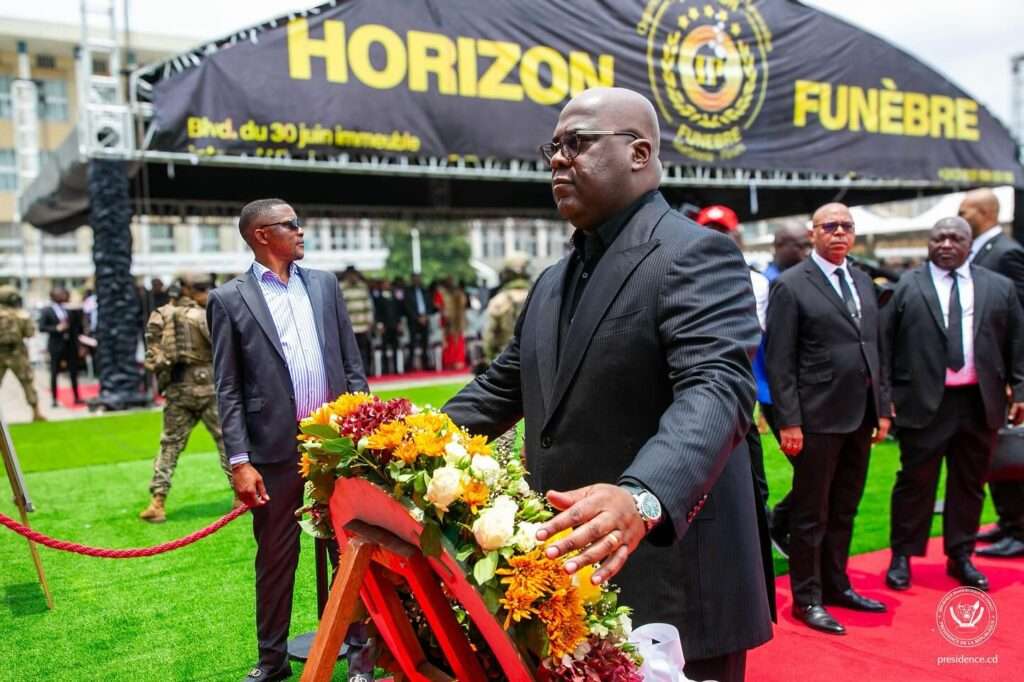 félix tshisekedi rend hommage au catcheur edingwe, 01 mars 2025